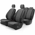 АРХ Чехлы на сиденья Hyundai Tucson I / Kia Sportage 2 2004-2010 (Алькантара Ромб-Квадрат) Серия PRO