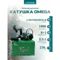 Катушка для спиннинга ультралайт 1000 рыболовная OMEGA 1000 LAVRZONE, катушка для удочки и ультралайт