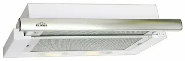 Вытяжка Elikor Интегра 60П-400-В2Л белый/нержавеющая сталь