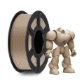 PLA пластик (Filament Пруток) для FDM 3D принтеров CLUB3D Base - Темное Дерево (Wood Brown) 1KG (1,75мм)