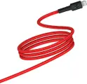 Кабель Type-C/Lighting ZMI 100см MFI , 3A, 18W PD Материал оплетки нейлон/кевлар (AL873K) красный