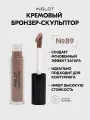 Бронзер кремовый Inglot Cream Bronzer 89 Bronzed, золотой загар, 5 мл