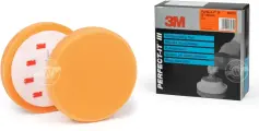 Полировальный поролоновый круг 3М™ 09550 Perfect-it® III ( Оранжевый полировальник 3M™ ) 150 мм / 1 шт.