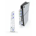Система охлаждения для PS5 Slim с RGB подсветкой - док вентилятор (Dobe TP5-3538S) White