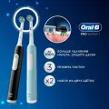Набор электрических зубных щеток ORAL-B Pro Series 1 Duo/D305.523.3H черная+бирюзовая 3 режима тип 3791