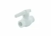Кран шаровой PP-R белый Дн 50 внутренняя пайка VALFEX 10144050