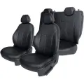 Чехлы на сиденья KIA Rio 2011-2017 г. седан Раздельная спинка заднего ряда сидений 60/40, сиденье сплошное.
