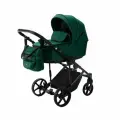 Универсальная детская коляска Adamex Zico NEW TIP ZN-TK52 2в1 (Темно-зеленый)
