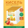 Кисель быстрого приготовления Желудочный Леовит овсяный натуральный растворимый в пакетиках 20 шт по 20г