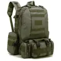 Рюкзак мужской тактический туристический Snoburg SN002 зеленый