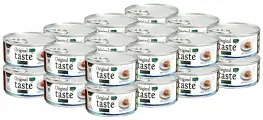 PETTRIC ORIGINAL TASTE ADULT CAT GRAIN FREE TUNA беззерновые для взрослых кошек с тунцом в соусе (70 гр х 24 шт)
