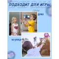 Игрушка для детей летающий шар спиннер синий