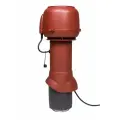 Вентилятор кровельный VILPE Е120 Р/125/500 красный, арт. 73498