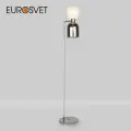Торшер / Напольный светильник Eurosvet Tandem 01085/2, E27, цвет никель