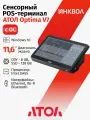 POS-терминал АТОЛ Optima V7 с ОС (11.6, J3455, 8 ГБ DDR3L, SSD 128 Гб M.2, без АКБ, Windows 10 IoT.)