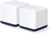 Mercusys Halo H50G(2-pack) Mesh Wi-Fi система AC1900, до 600 Мбит/с на 2,4 ГГц + до 1300 Мбит/с на 5 ГГц, комплект 2 шт