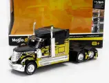 Модель коллекционная MAISTO International lonestar tractor truck 3-ASSI 2010, black yellow (длина примерно 15 см)