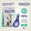 Сухой корм Buddy&Sol Care Adult M/L для взрослых собак средних и крупных пород с индейкой и ягненком, 12 кг