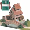 Сборная модель из керамики Aedes Ars (Испания), Сельский дом с мостом, 285х250х175, 2000 деталей, сложность 6/10, набор с инструментами
