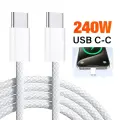 Кабель Type-C - Type-C, универсальный, 240W, 2метра, для IOS, Android, MacBook
