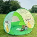 Пляжный зонт UAUMYTV, обратный, green, складной, 150х30 см