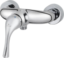 Смеситель для душа Kaiser Comba 48077 хром, глянцевый, настенный, латунный, однорычажный, без лейки, смеситель для ванны с душем