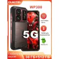Oukitel Смартфон WP300 36ГБ(12+24)ГБ+512ГБ 32MP+108MP +2MP Система Android 15 С NFC 512 ГБ, красный