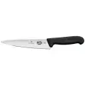 Нож кухонный Шеф-нож VICTORINOX Fibrox, лезвие: 19 см, черный