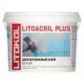 Клей для плитки и камня Litokol Litoacril Plus белый 4 л 5 кг