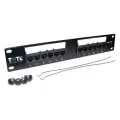 Патч-панель Lanmaster (TWT-PP12UTP-10) 1U 12x кат.5e UTP