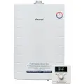 Настенный газовый двухконтурный котел Kiturami World Alpha-15. С датчиком утечки газа