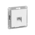 Розетка RJ-45 кат. 5е, белая Schneider Electric Atlas Design ATN000183-5шт