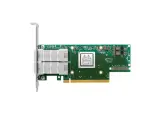Сетевой адаптер Mellanox MCX653106A-HDAT ConnectX-6 VPI adapter card, HDR IB (200Gb/s) and 200GbE, dual-port QSFP56, PCIe4.0 x16, tall bracket (488494)/(482665)