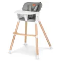 Стульчик детский Lionelo Koen, экокожа, 2 в 1, для кормления и для детей старше 3 лет