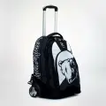 Сумка-рюкзак на колесах RUNA, Bear, для фигурных коньков, роликов, одежды, экипировки и аксессуаров
