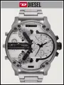 Наручные часы DIESEL, серебряный/белый