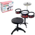 Барабанная установка «Пламя», со стульчиком