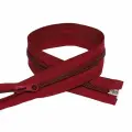 Молния MaxZipper пластмассовая, спираль, 60 см, цвет F178, бордовый, упаковка 10 штук