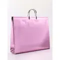 Пакет подарочный ПВХ, голография, розовый, пластиковая ручка, 50×42×12 см 10949078