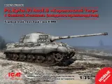 ICM Сборная модель Pz.Kpfw.VI Ausf.B Королевский Тигр с башней Хеншель