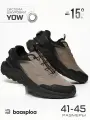 Кроссовки BAASPLOA Демисезон, полнота 6 (RU)/ на среднюю стопу, размер 41, черно-коричневый