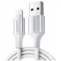 Кабель Ugreen USB-A - Lighting(MFI), 1.5м, белый(60162)