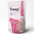 Комкующийся растительный соевый наполнитель для кошачьего туалета TOFU (Тофу) Freep с ароматом персика, 10л/4кг