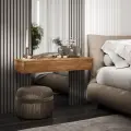 Туалетный столик Riano-10 крафт табак без зеркала, женский, в спальню, мебель для подростка, детский для девочки