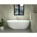 Ванна акриловая Ceruttispa COMO170 (1700x750x560) отдельностоящая, белая, со сливом-переливом