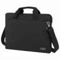 2 шт. Сумка портфель HEIKKI PROFITABLE (хейки) с отделением для ноутбука 14, 2 кармана, черная, 26х36х3 см, 272598