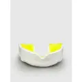 Капа боксерская Venum Challenger White/Yellow, чехол в комплекте