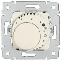 Терморегулятор Legrand Galea Life PRO21 775857, механический, скрытый монтаж, IP30 слоновая кость для тёплого пола.