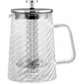 Френч-пресс TalleR Lauretta, стекло, двойные стенки, прозрачный, 0,6 л