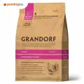 Сухой корм Grandorf для взрослых собак средних и крупных пород с индейкой, 3 кг